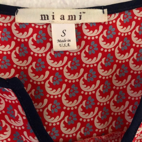 Miami Blouse size Small Polka‎ dot and Paisley - Picture 3 of 7